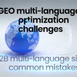 独立站GEO多语言站点优化：为什么大多数B2B多语言网站在损失询盘而不是获得询盘？